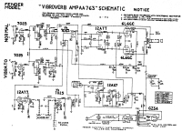 Fender Vibroverb-AA763 - Schematic 